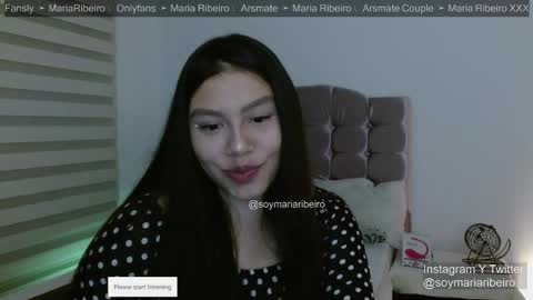 Snapshot of mariaribeiro chatting on 5, 1, 2025 mariaribeiro online show from 5, 1, 2025