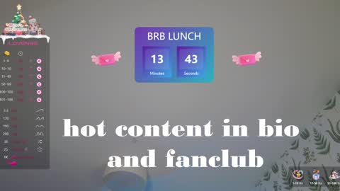 Snapshot of marie_diaze chatting on 28, 12, 2024 Marie LEAVE YOUR WITH ME online show from 28, 12, 2024