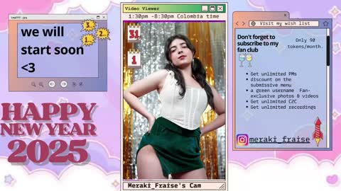    online show from 1, 1, 2025