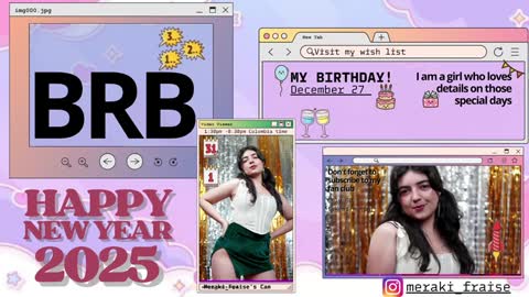    online show from 7, 1, 2025