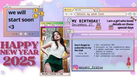    online show from 17, 1, 2025