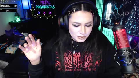 Snapshot of metalpocahotass chatting on 28, 12, 2024 MetalPocahotass online show from 28, 12, 2024