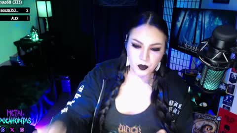 Snapshot of metalpocahotass chatting on 3, 2, 2025 MetalPocahotass online show from 3, 2, 2025
