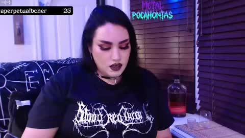 Snapshot of metalpocahotass chatting on 18, 9, 2025 MetalPocahotass online show from 18, 9, 2025