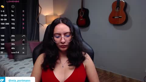 Snapshot of miaportman chatting on 20, 1, 2025 MIAPORTMANN online show from 20, 1, 2025