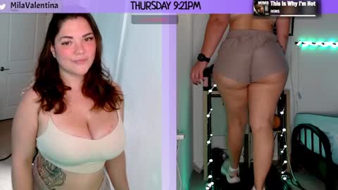 Mila Valentina online show from 3, 1, 2025