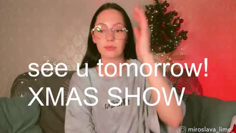 Miroslava online show from 24, 12, 2024