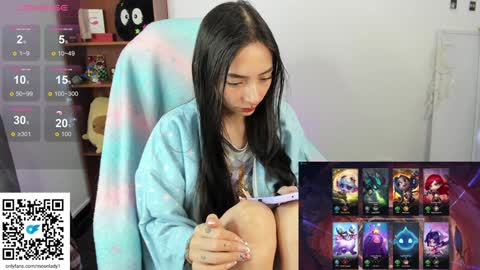 Snapshot of moonlady_ chatting on 21, 1, 2025 MOON online show from 21, 1, 2025