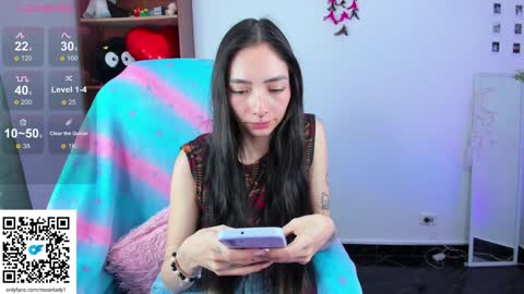 Snapshot of moonlady_ chatting on 29, 1, 2025 MOON online show from 29, 1, 2025