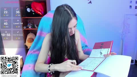 Snapshot of moonlady_ chatting on 31, 1, 2025 MOON online show from 31, 1, 2025