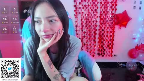 Snapshot of moonlady_ chatting on 24, 2, 2025 MOON online show from 24, 2, 2025