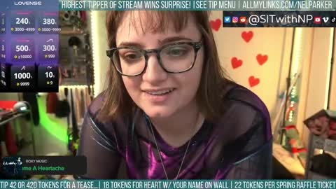 Nel Parker online show from 22, 2, 2025