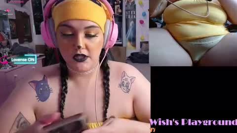 Snapshot of nevermakeawish chatting on 9, 10, 2025 Wishs Playground online show from 9, 10, 2025