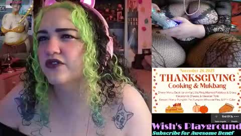 Snapshot of nevermakeawish chatting on 20, 11, 2025 Wishs Playground online show from 20, 11, 2025