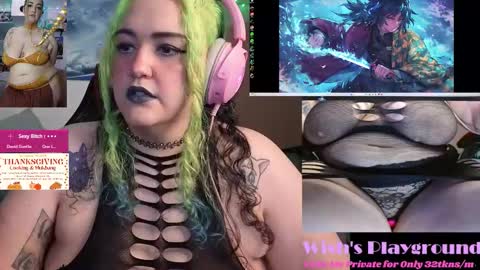 Snapshot of nevermakeawish chatting on 25, 11, 2025 Wishs Playground online show from 25, 11, 2025