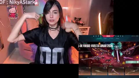 Snapshot of nikyastark chatting on 1, 3, 2026 Niky A Stark online show from 1, 3, 2026