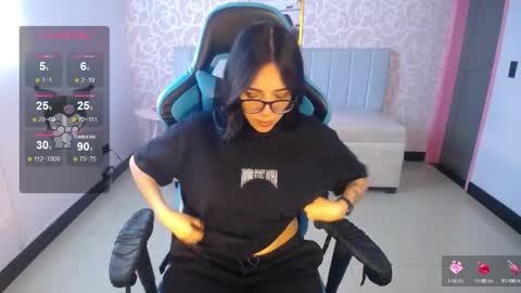 Snapshot of ninfa_ch chatting on 25, 2, 2025 Ninfa online show from 25, 2, 2025