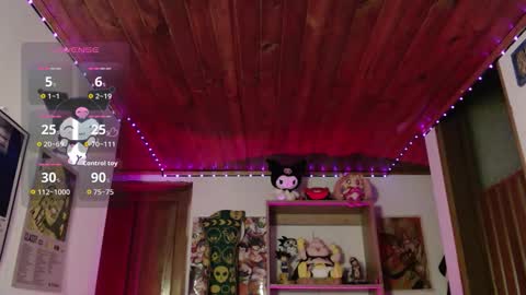 Snapshot of ninfa_ch chatting on 23, 10, 2025 Ninfa online show from 23, 10, 2025