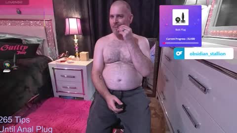 Snapshot of obsidian_stallion chatting on 3, 10, 2025 Obsidian stallion online show from 3, 10, 2025