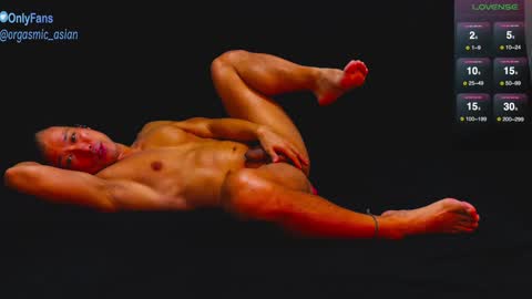 Orgasmic Asian online show from 24, 1, 2025