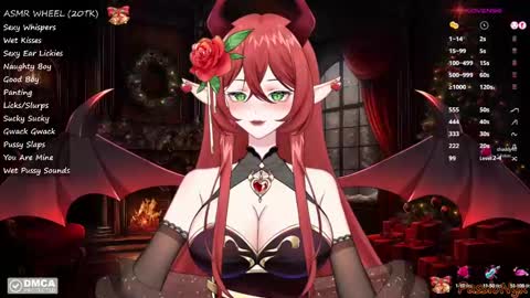 Succubus Nyx online show from 15, 12, 2024
