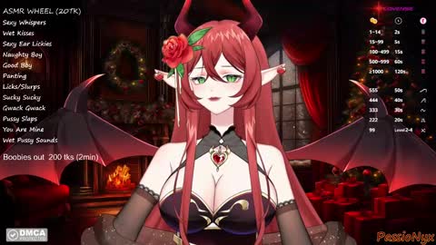 Succubus Nyx online show from 20, 12, 2024