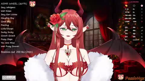 Succubus Nyx online show from 21, 12, 2024