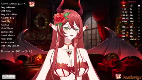 Succubus Nyx online show from 21, 12, 2024