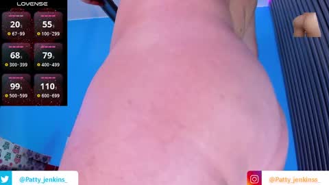Snapshot of patty_jenkinss chatting on 20, 1, 2025 Hi Pvt open Moans from lovense tell me Fav 113366 Especial level 33 online show from 20, 1, 2025