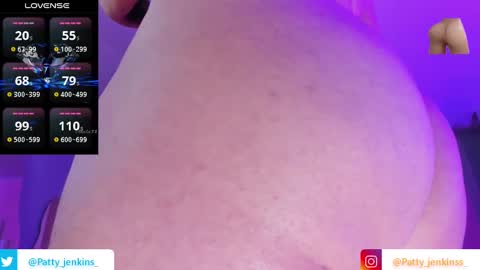 Snapshot of patty_jenkinss chatting on 25, 1, 2025 Hi Pvt open Moans from lovense tell me Fav 113366 Especial level 33 online show from 25, 1, 2025