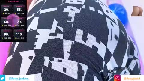 Snapshot of patty_jenkinss chatting on 20, 10, 2025 Hi Pvt open Moans from lovense tell me Fav 113366 Especial level 33 online show from 20, 10, 2025