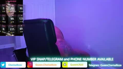 Queen Cherise Roze online show from 18, 12, 2025