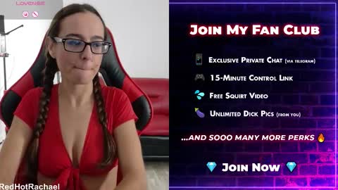 Snapshot of red_hot_rachael chatting on 25, 10, 2025 Red Hot Rachael online show from 25, 10, 2025