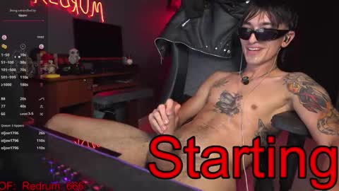 Snapshot of redrum_696 chatting on 7, 11, 2025 Red online show from 7, 11, 2025