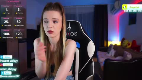 Snapshot of rosesarered97 chatting on 23, 2, 2026 Abbygail online show from 23, 2, 2026