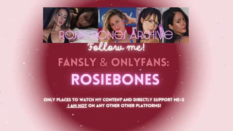 Rosie Bones online show from 15, 10, 2025