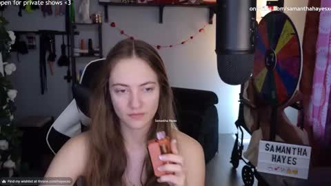 The Real Samantha Hayes haha  online show from 17, 2, 2025