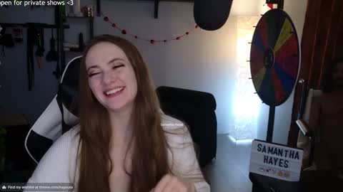 The Real Samantha Hayes haha  online show from 20, 2, 2025