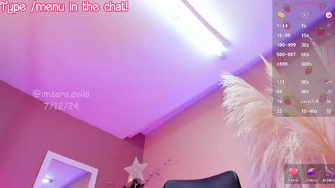 Snapshot of saraavila_ chatting on 8, 12, 2024 SaraAvila online show from 8, 12, 2024