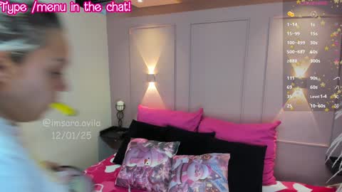 Snapshot of saraavila_ chatting on 12, 1, 2025 SaraAvila online show from 12, 1, 2025