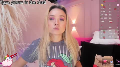 Snapshot of saraavila_ chatting on 2, 2, 2025 SaraAvila online show from 2, 2, 2025