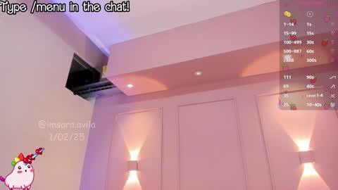 Snapshot of saraavila_ chatting on 2, 2, 2025 SaraAvila online show from 2, 2, 2025