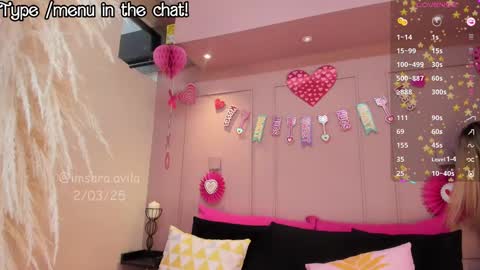 Snapshot of saraavila_ chatting on 2, 3, 2025 SaraAvila online show from 2, 3, 2025