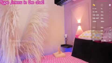 Snapshot of saraavila_ chatting on 11, 3, 2025 SaraAvila online show from 11, 3, 2025