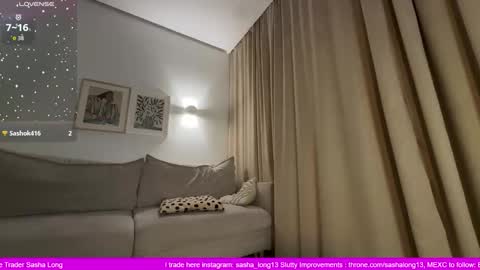 Sasha Long13 online show from 7, 11, 2025