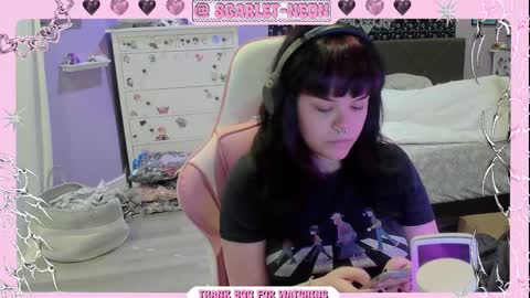 scarletneon online show from 10, 10, 2025