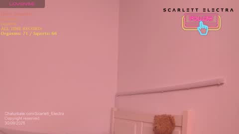 SCARLETT ELECTRA  -  online show from 30, 9, 2025