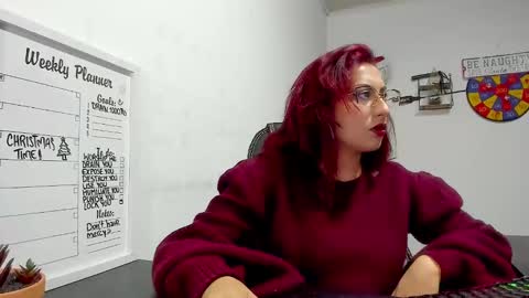 Snapshot of scarlett_sen chatting on 23, 12, 2024 Mistress Scarlett online show from 23, 12, 2024