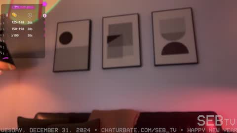 Sebastian online show from 1, 1, 2025