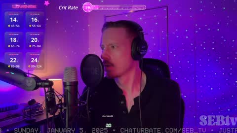 Sebastian online show from 6, 1, 2025